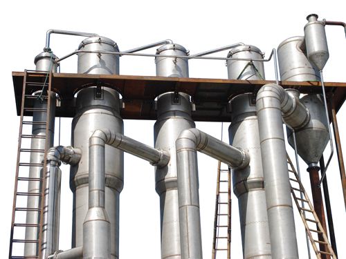 多效蒸發(fā)器的選材有以下五種依據(jù): 多效蒸發(fā)器的選材有以下五種依據(jù):